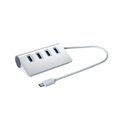 ประเภท C 3.1 HUB พร้อมพอร์ต USB 3 จำนวน 4 พอร์ต0