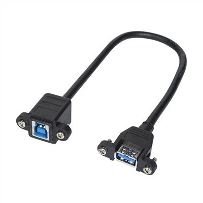 USB 3.0 สายเคเบิลเมาท์พาเนล AF เป็น BF