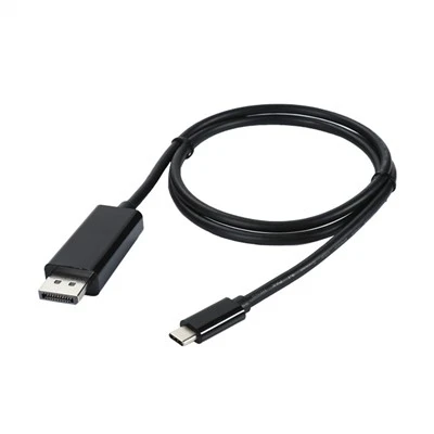 USB 3.1 ประเภท C ชายกับสายเคเบิลอะแดปเตอร์ DP ชาย