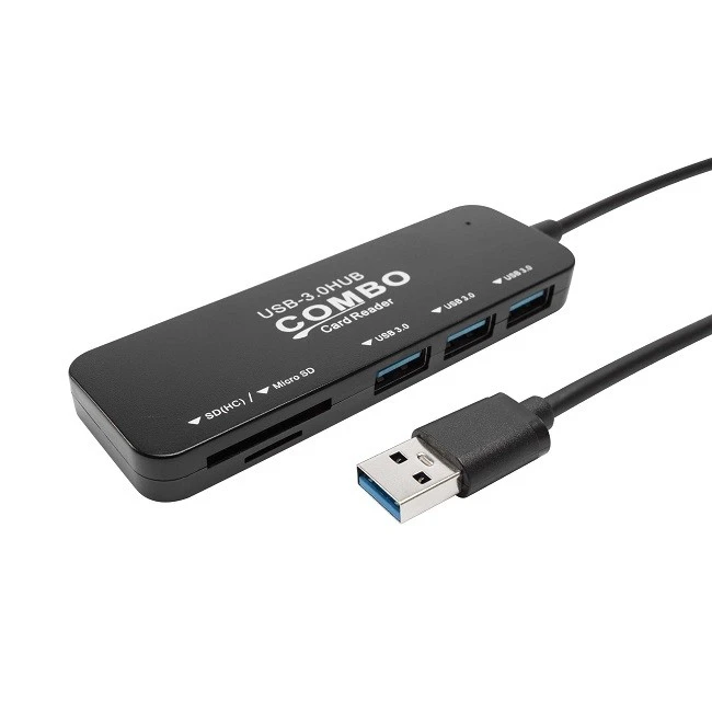 5-in-1 USB 3.0 Hub With SD/TF Card Reader