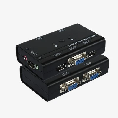สวิตช์แชร์พอร์ต USB VGA 2 พอร์ต