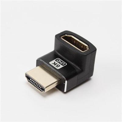8K 270 องศามุม HDMI อะแดปเตอร์ Coupler ชายกับหญิง